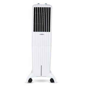Symphony Diet 35T Sleek & Powerful Personal Tower Air Cooler 35-litres, Multi-Stage Air Purification, Honeycomb Pad, Cool Flow Dispenser & Low Power Consumption (White)
