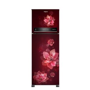 Whirlpool 265 L Frost Free Double Door 3 Star Convertible Refrigerator (Wine Hibiscus, IF INV CNV 278 (3s)-N)